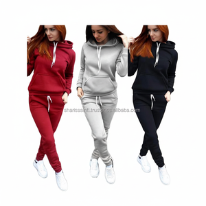 Survêtement d'hiver à manches longues pour femmes vente en gros Jogging survêtement vêtements d'entraînement survêtements de sport pour adultes - Product Image 1