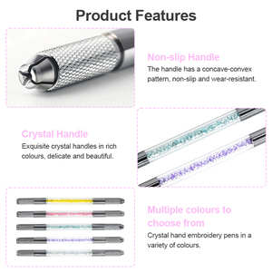 Pluma Manual de Microblading de Acero Inoxidable para Tatuaje de Cejas, para Maquillaje Permanente PMU, Uso Profesional en Estudio - Product Image 5