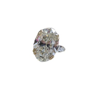 Oval Cut Diamond <b>Ring</b> 10x14mm Pigeon Egg Engagement <b>Ring</b> For Women Jewelry - Product Image 5