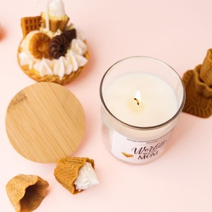 Huaming เทียนหอม<span class=keywords><strong>ก</strong></span>ลิ่นเทียนไขวันแม่ขี้ผึ้งถั่วเหลืองของขวัญวันเกิดชุดหรูหราที่ไม่ซ้ำใครแม่เทียนหอมที่มีโลโ<span class=keywords><strong>ก</strong></span>้ของฉันเอง - Product Image 6