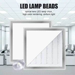 Led مصباح لوح 600*600 ضوء-ينبعث منها صمام ثنائي لوحة 40 واط 48 واط 60 واط 80 واط مصباح Led للاستديو هات لوح إضاءة