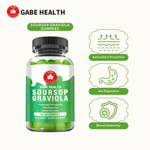 Bonbons Gélifiés Végans Biologiques au Graviola (Soursop) OEM - Extrait Concentré de Feuilles de Graviola - Complément Alimentaire Naturel en Gros - Product Image 3