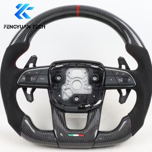 Volant personnalisé en fibre de carbone véritable forgée avec affichage LED pour <span class=keywords><strong>Lamborghini</strong></span> Urus Gallardo Huracan Evo Murcielago - Product Image 1