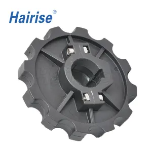 Industrial Har882 Top Chain Sprocket Plastic Gear Split Sprocket For Modular Belt Conveyor used for food & beverage