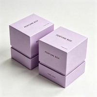Boîte d'emballage de luxe pour bougies, design élégant, impression personnalisée de haute qualité, boîte d'emballage pour parfums, boîte cadeau pour bougies à l'encre de soja