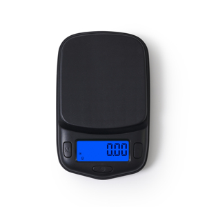 ميزان إلكتروني رقمي محمول دقيق من الفولاذ المقاوم للصدأ لقياس وزن المجوهرات 100-500 جرام بدقة 0.01 جرام مع شاشة LCD وبطارية - Product Image 1