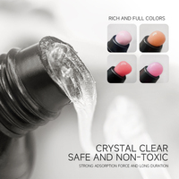 Constructeur d'extension d'ongles Gel acrylique Non toxique UV Vernis à ongles acrylique dur 30ml Poly Hema Free Acrylique Gel Polish