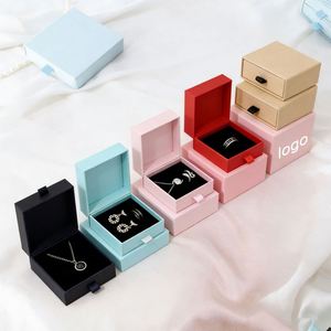 Factory Direct Customizable Free Design Multi Color Drawer Style Jewelry <b>Box</b> Sturdy Ideal for <b>Gift</b> Packaging - Product Image 2