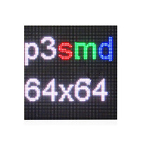 Módulo de Pantalla LED a Todo Color para Interiores P3, 64x64 Píxeles, Escaneo 1/32, Panel de 192 mm x 192 mm