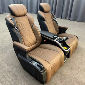 Kit de sièges arrière de voiture modifiés personnalisés SUV de luxe Sièges de voiture électriques Vip avec accoudoir réfrigérateur pour Classe G Gle Gls - Product Image 1