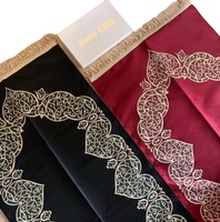 Tapis de prière islamique portable en jacquard tissé, tapis de prière turc