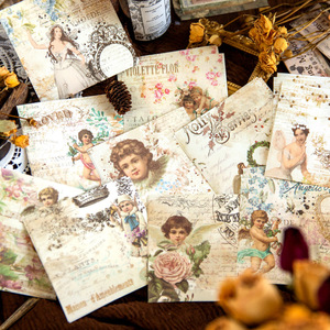 Paquete de 30 Piezas de Materiales de Decoración Vintage para Manualidades, Serie Recuerdos Desvanecidos - Product Image 3
