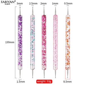 Двухсторонние инструменты для маникюра, 5 шт., силиконовые аксессуары для ногтей - Product Image 6