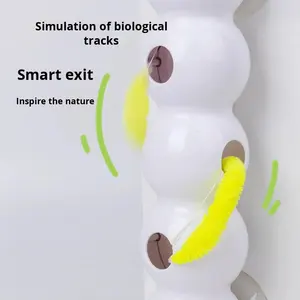 الأكثر مبيعًا كاتربيلر لعبة القط الكهربائية ذكي الحث المحمول ريشة الذيل الصديقه للمتعة الذاتية القط الإغاثة - Product Image 4