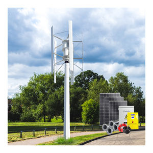 Generatore elettrico a basso rumore 3kw 50kw 30kw 20kw 10kw 5kw verticale mulino a vento turbina per la casa - Product Image 1