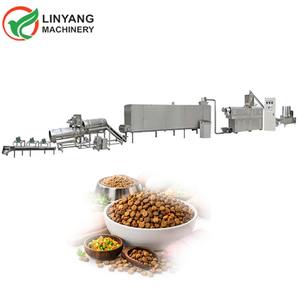 Machine de fabrication d'aliments pour animaux de compagnie de haute qualité, extrudeuse à double vis, équipement de fabrication d'aliments pour chiens - Product Image 1