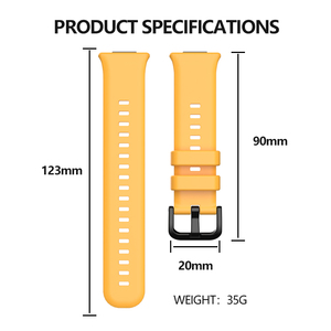 FORWELLENY Silicone Usine Personnalisé pour <span class=keywords><strong>huawei</strong></span> Montre <span class=keywords><strong>FIT</strong></span> <span class=keywords><strong>2</strong></span> Caoutchouc Souple Montre Intelligente <span class=keywords><strong>Bracelet</strong></span> - Product Image 3