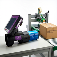 Imprimante jet d'encre DOD à grands caractères Markem-Imaje 4500 pour boîtes en carton, imprimante à convoyeur grand format