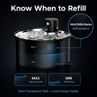 Fontaine à eau sans fil pour chat, nouveau distributeur d'eau automatique pour animaux de compagnie, rechargeable, gamelle sans fil pour chien