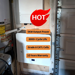 แบตเตอรี่ลิเธียมไอออน10KW 20KW 24V 48V แบตเตอรี่เก็บพลังงานแสงอาทิตย์ผนังพลังงาน200ah 280ah Lifepo4 - Product Image 3