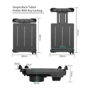 Antifurto Tablet Pc staffa compatibile con Tablet PC con <span class=keywords><strong>dimensioni</strong></span> esterne entro 230x117mm, spessore entro 10mm - Product Image 2