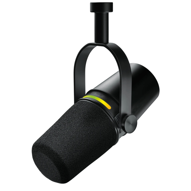 MV7+ Dynamic Podcast Microphone with Voice Isolation Technology and Real-Time Denoiser for Podcast and Recording Mic