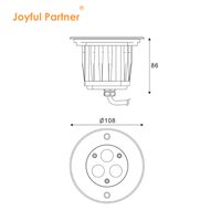 Lampe encastrée extérieure pour allée, en acier inoxydable, étanche IP67, pour éclairage paysager encastré, fabriquée par le fabricant
