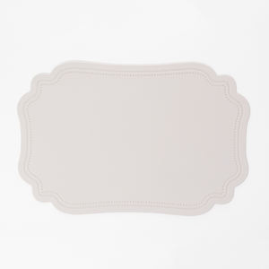 แผ่นรองจานทรงกลม PVC สำหรับตกแต่งบ้าน แผ่นรองจานหนัง แผ่นรองโต๊ะอาหาร - Product Image 3