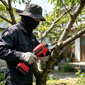 KAFUWELL PA25140 Ciseaux électriques sans fil Haute puissance Déesse électrique Vergers de jardin Branche d'arbre Sécateur <span class=keywords><strong>multifonction</strong></span> - Product Image 4