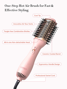 <span class=keywords><strong>Brosse</strong></span> Soufflante 2-en-1 Ready Goods Upgraded <span class=keywords><strong>Plus</strong></span> 2.0 pour un Coiffage Rapide et un Lissage Impeccable - Product Image 2