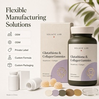 Gummies de beauté premium avec glutathion 1 500 000 mg et collagène - Peau sans rides, peau claire et ongles sains