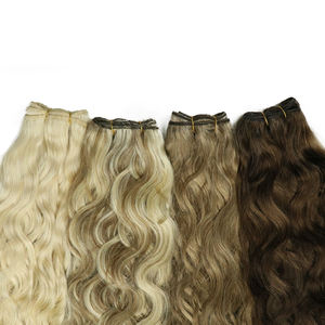 Bundel Jalinan Rambut Highlight Keluaran Baru, Ditarik Ganda 16 Sampai 26 Inci Raw Virgin 100% Rambut Berwarna Manusia Brasil Menenun - Product Image 2