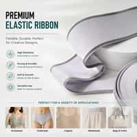 Échantillon Gratuit Disponible – Bande Élastique Unie Rouge et Blanche de 35mm/40mm de Large pour Uniformes, Style Rétro, en Polyester/Nylon