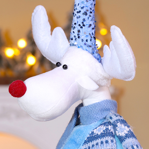 Christmas Decorations Santa Claus Snowman Reindeer Christmas Ornaments Happy New Year <b>Xmas</b> Dolls Interior Decorations - Product Image 6