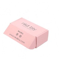 Cajas de papel corrugado de color personalizado para cosméticos, calcetines, embalaje de piel, diseño personalizado con carpeta tipo caja en relieve