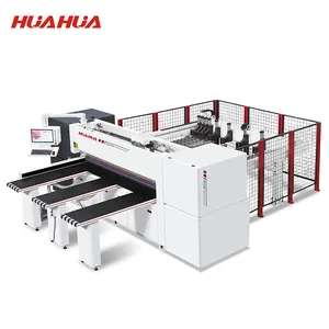 HUAHUA Cnc Pemotong Chipboard Mesin Gergaji