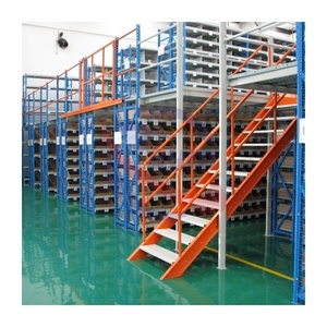 Plataforma de Entrepiso, Estantería Metálica de Alta Resistencia para Almacenamiento Industrial, Sistema de Estanterías para Pisos Industriales - Product Image 5