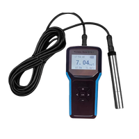 Medidor de Oxígeno Disuelto Portátil DYS-1, Analizador Digital de Oxígeno Disuelto con Sensor Óptico para Monitoreo de Aguas Residuales