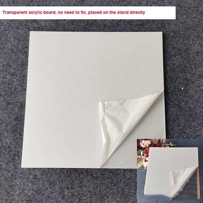 Tablero de Acrílico Transparente