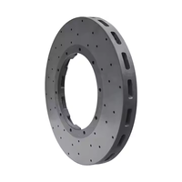 Pour BMW X6 Racing disque de frein mise à niveau 395mm carbone céramique roue avant Mod G05 G18 E53 E70 F15 F85 carbone céramique Rotor