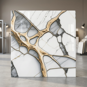 Carreaux de sol en céramique vitrifiée marocaine 400x400mm, finition mate, en porcelaine, antidérapants, pour salle de bain et design intérieur - Product Image 2