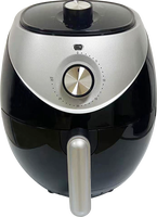 Vente en gros de friteuse à air intelligente 2.6L 3.2L Freidoras Sin Aceite friteuse électrique domestique ronde fait cuire les aliments