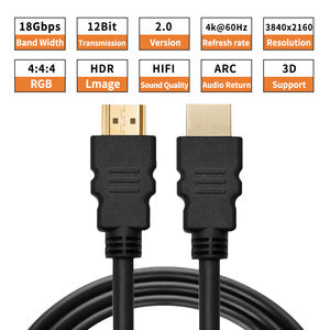 WISTAR 1,5 m 4K 1080P conector dorado macho a macho <span class=keywords><strong>HDMI</strong></span> 2,0 60Hz 3D 1m 3M 5m 10m <span class=keywords><strong>15m</strong></span> cable <span class=keywords><strong>HDMI</strong></span> - Product Image 5