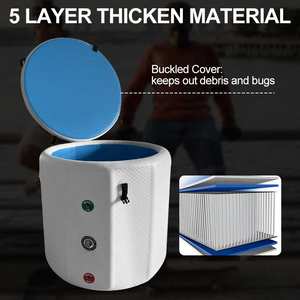 Bañera de Hielo Inflable Económica, Bañera Plegable para Adultos, Bañeras Portátiles Plegables, Bañera de Plástico para Uso en Interiores - Product Image 6