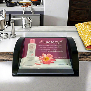 ประเทศจีนที่มีน้ำหนักเบาและทนทานตารางพลาสติกใสถาดเงิน - Product Image 4