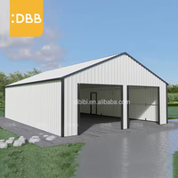Stationnement de garage personnalisé de 39Ft 39Ft 15Ft Abri de stationnement à structure en acier galvanisé de couleur durable