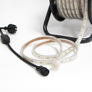 230V <span class=keywords><strong>15m</strong></span> 2835-180LED/M بقيادة قطاع مع ارتفاع التجويف 1500lm/M على طبل