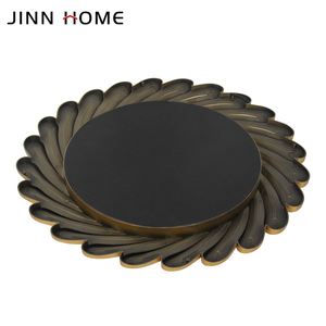 Jinnhome Vàng <span class=keywords><strong>Sunburst</strong></span> hoa trang trí mặc quần áo Gương nghệ thuật Deco phong cách tường treo phòng tắm gương làm bằng nhựa - Product Image 4