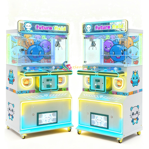 High Quality Coin Operated Colorful Metal <b>Claw</b> <b>Game</b> Doll <b>Machine</b> 250W 220V Mini Crane <b>Machine</b> for Amusement Centers Shopping - Product Image 2