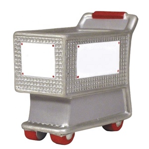 Custom Logo PU Foam <b>Squeeze</b> Toy Outdoor Shopping Cart Stress <b>Ball</b> - Product Image 1